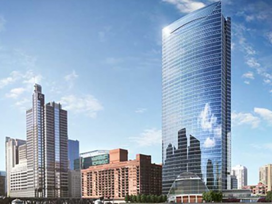 River Point, 444 W Lake Street where clients enjoy premium amenities, transit access, and corporate-grade offices.